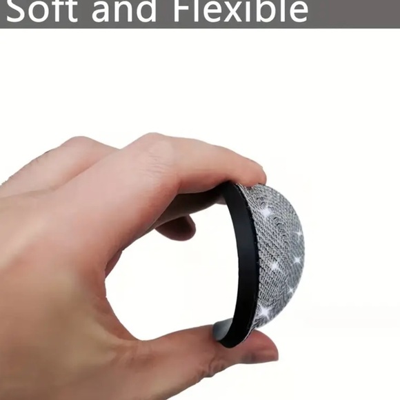 2pcs Bling Silver Car Cup Holder Coaster - Picture 3 of 5